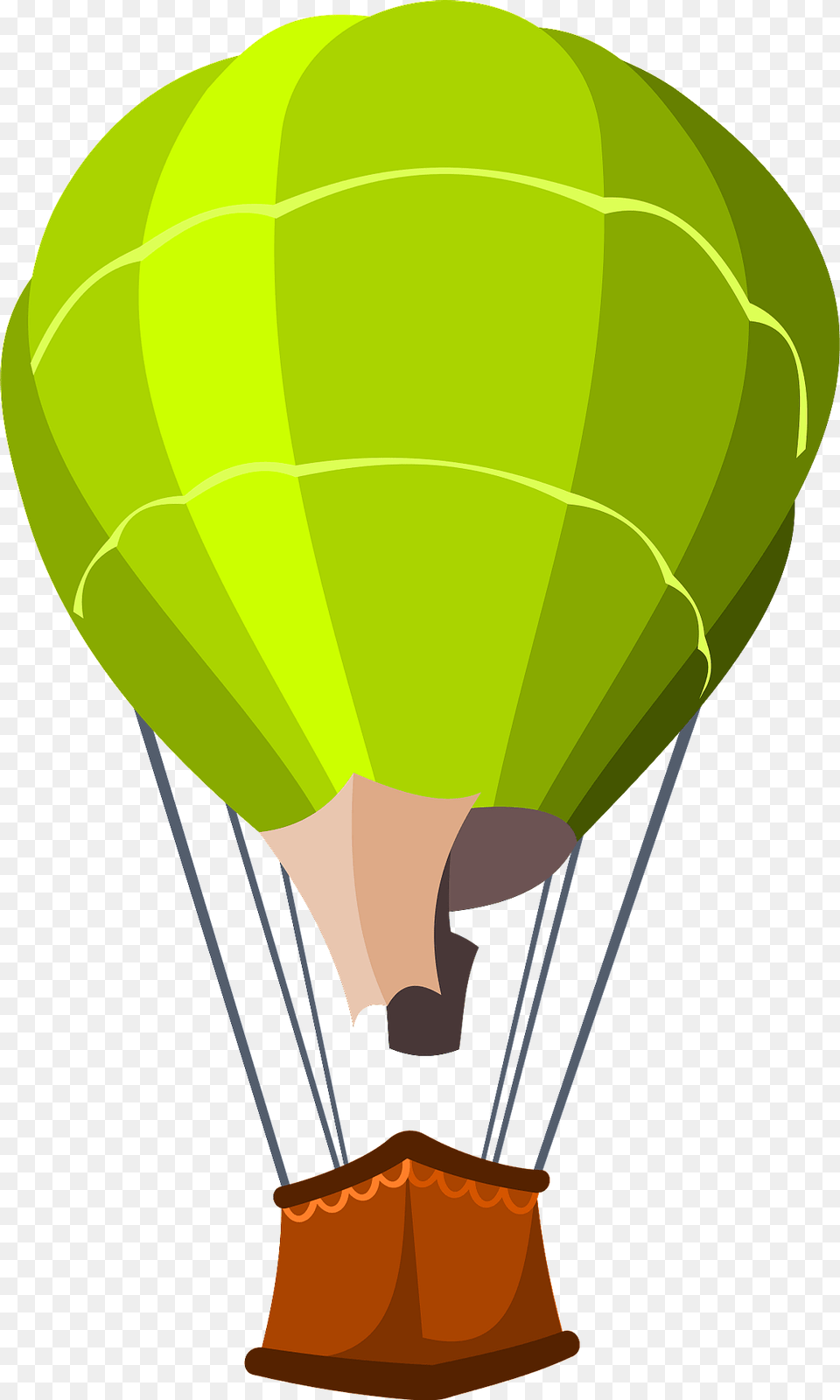 Green Hot Air Balloon Clipart, Aircraft, Hot Air Balloon, Transportation, Vehicle Free Transparent Png
