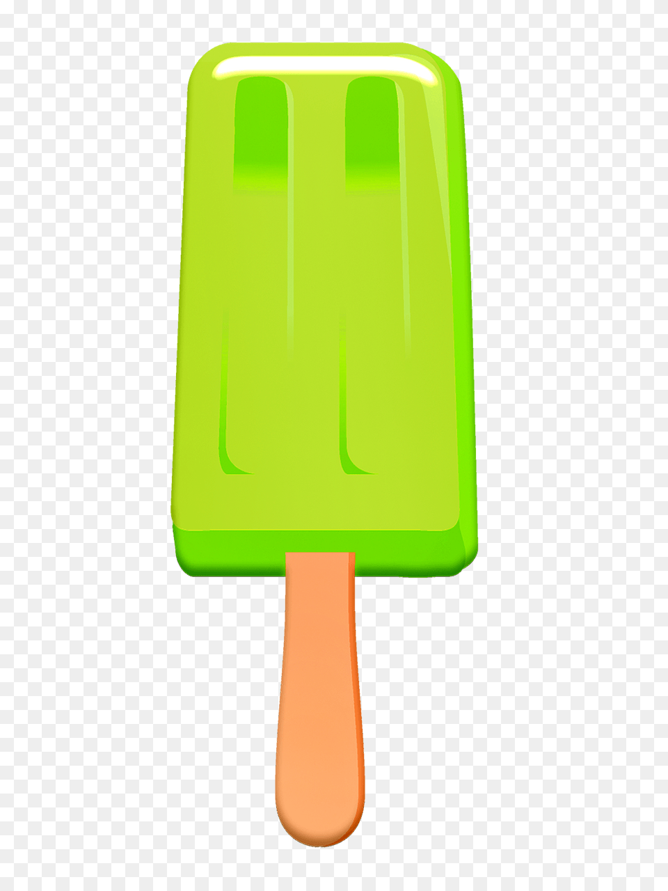 Green Ice Lolly Clipart, Food, Ice Pop, Cream, Dessert Free Png Download