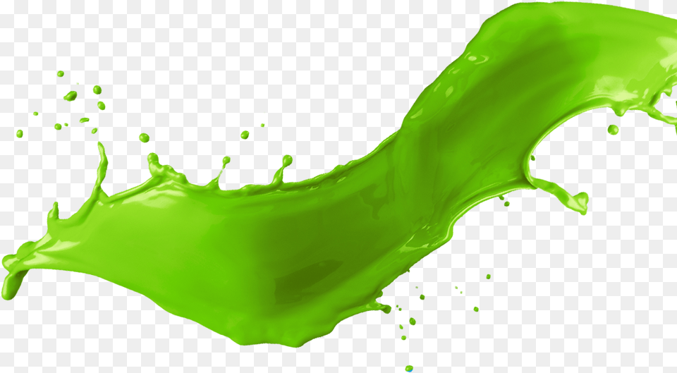 Green Ink Splash Green Juice Splash, Person Free Png Download