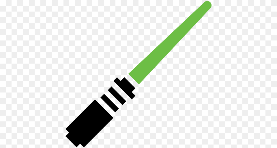 Green Jedi Light Saber Sword Icon, Cutlery Png