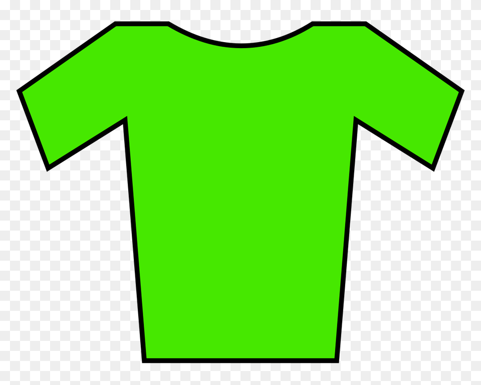 Green Jersey, Clothing, T-shirt, Shirt Free Png
