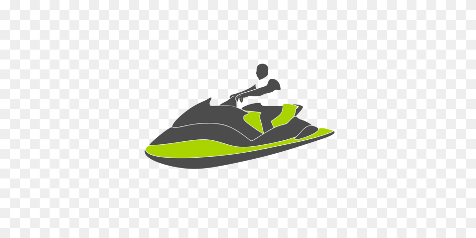 Green Jet Ski, Water Sports, Water, Sport, Leisure Activities Free Png Download