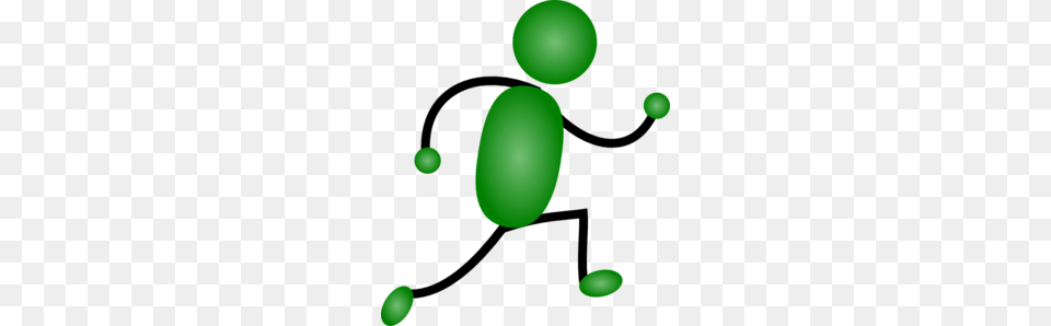 Green Jogging Man Clip Art, Astronomy, Moon, Nature, Night Free Png