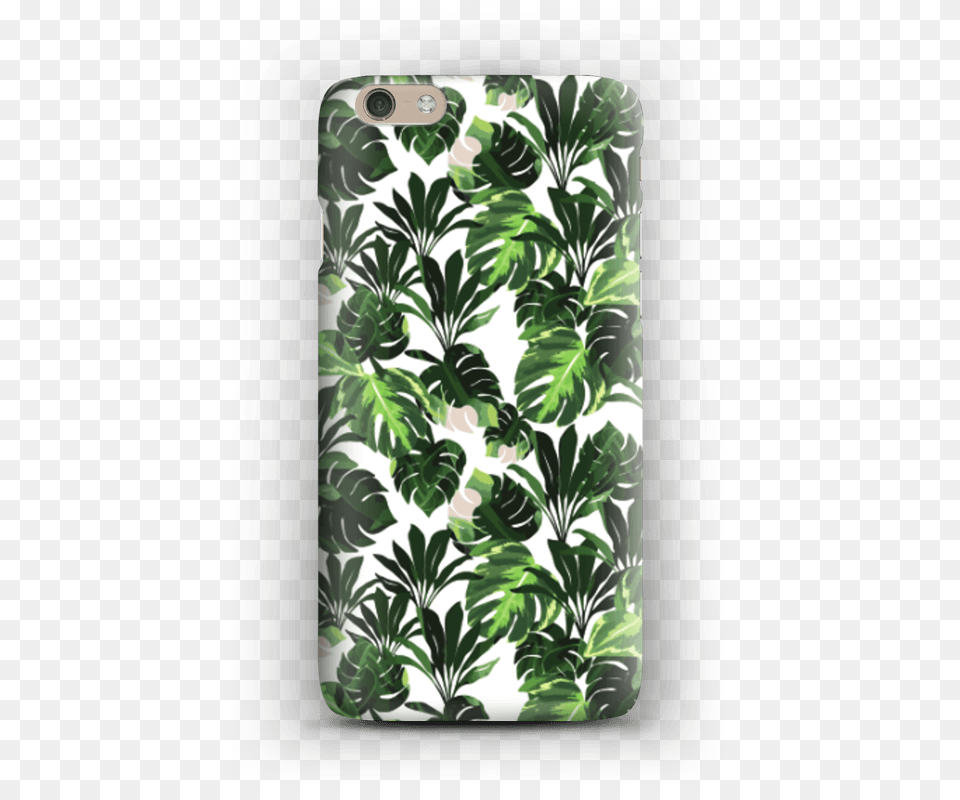 Green Jungle Case Iphone 6 Plus Iphone, Art, Floral Design, Graphics, Herbal Png Image