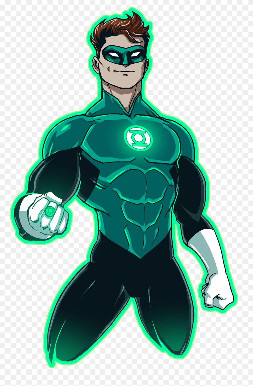 Green Lantern, Adult, Person, Man, Male Free Png