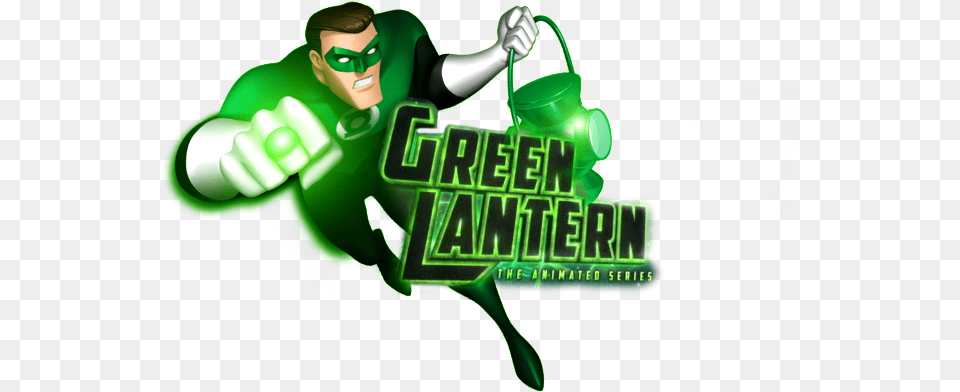 Green Lantern Animated Series Logo, Adult, Male, Man, Person Png