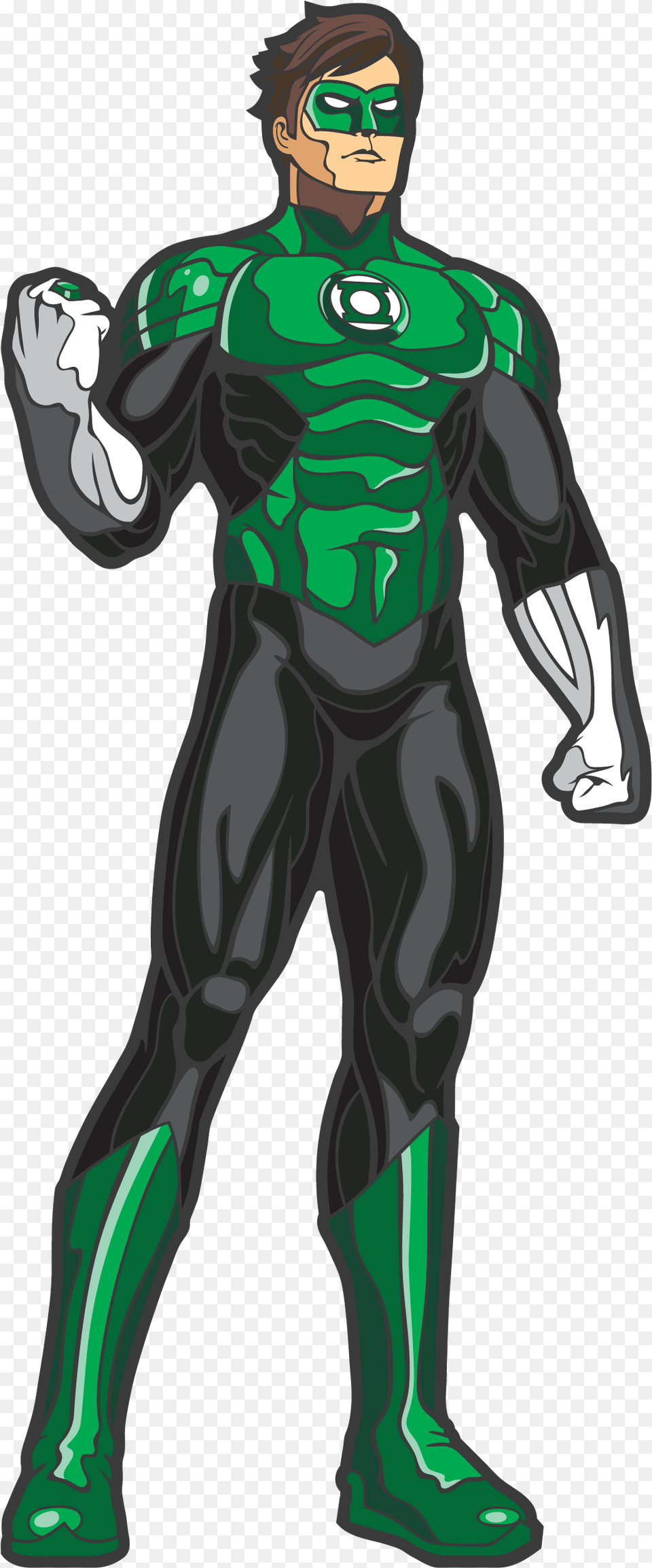 Green Lantern Cartoon Justice League, Publication, Book, Person, Clothing Free Png Download