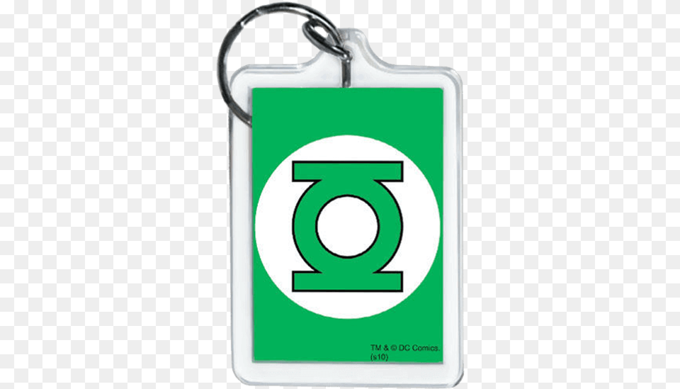 Green Lantern Emblem Keychain Wonder Woman Logo Key Ring, Text, First Aid, Symbol, Number Png