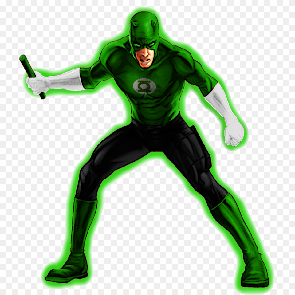 Green Lantern File Green Lantern Captain America, Person, Man, Male, Adult Png