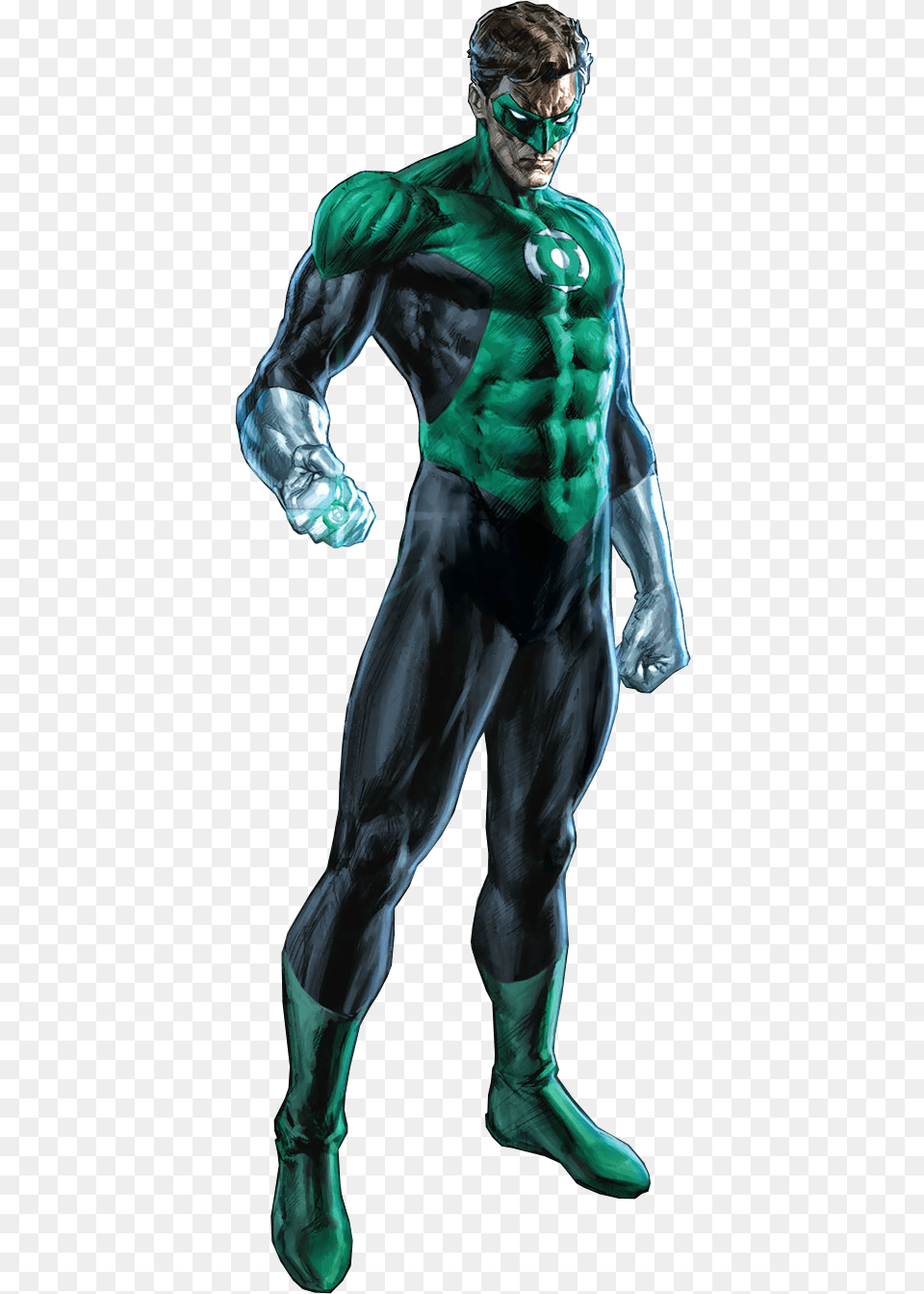 Green Lantern Hal Jordan Dc Comics Iconic M Green Lantern Hal Jordan, Adult, Male, Man, Person Png Image