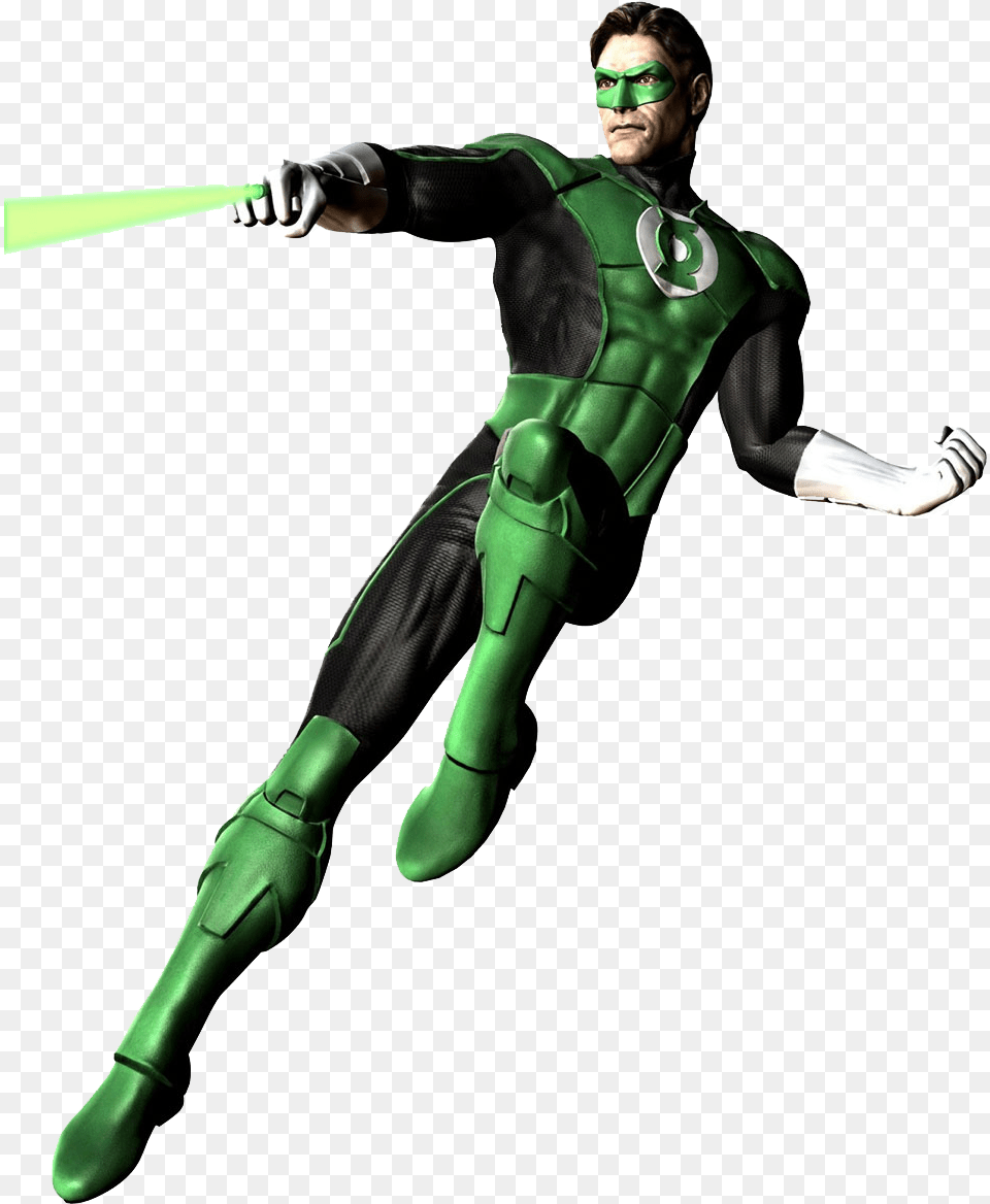 Green Lantern Hd Background Injustice 2 Green Lantern, Clothing, Costume, Person, Adult Png Image