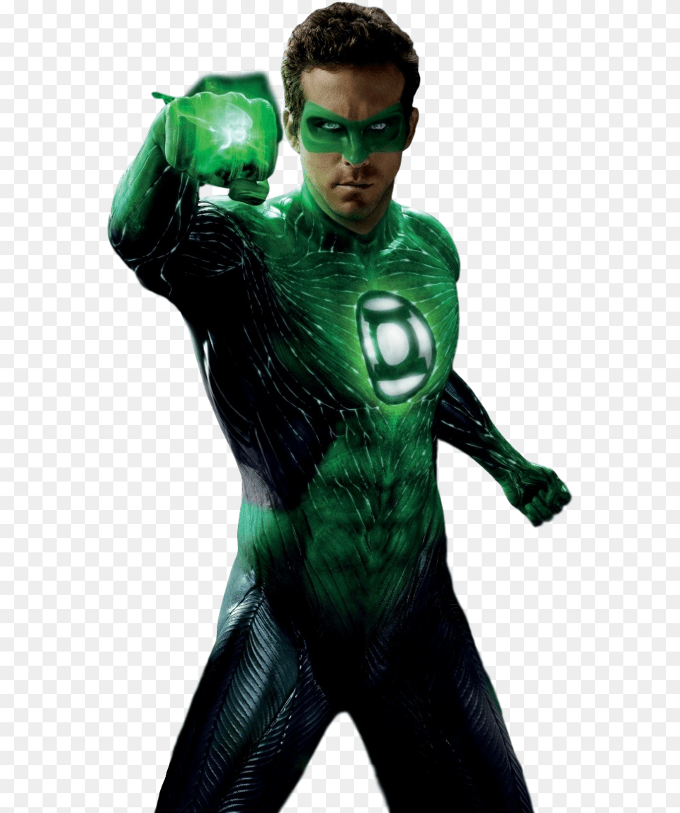 Green Lantern Image Green Lantern, Adult, Alien, Person, Man Free Png Download