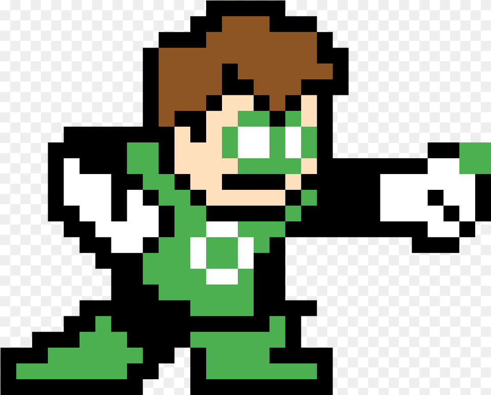 Green Lantern Linterna Verde En Minecraft Clipart Full Green Lantern Symbol Minecraft, Head, Person, Face Png