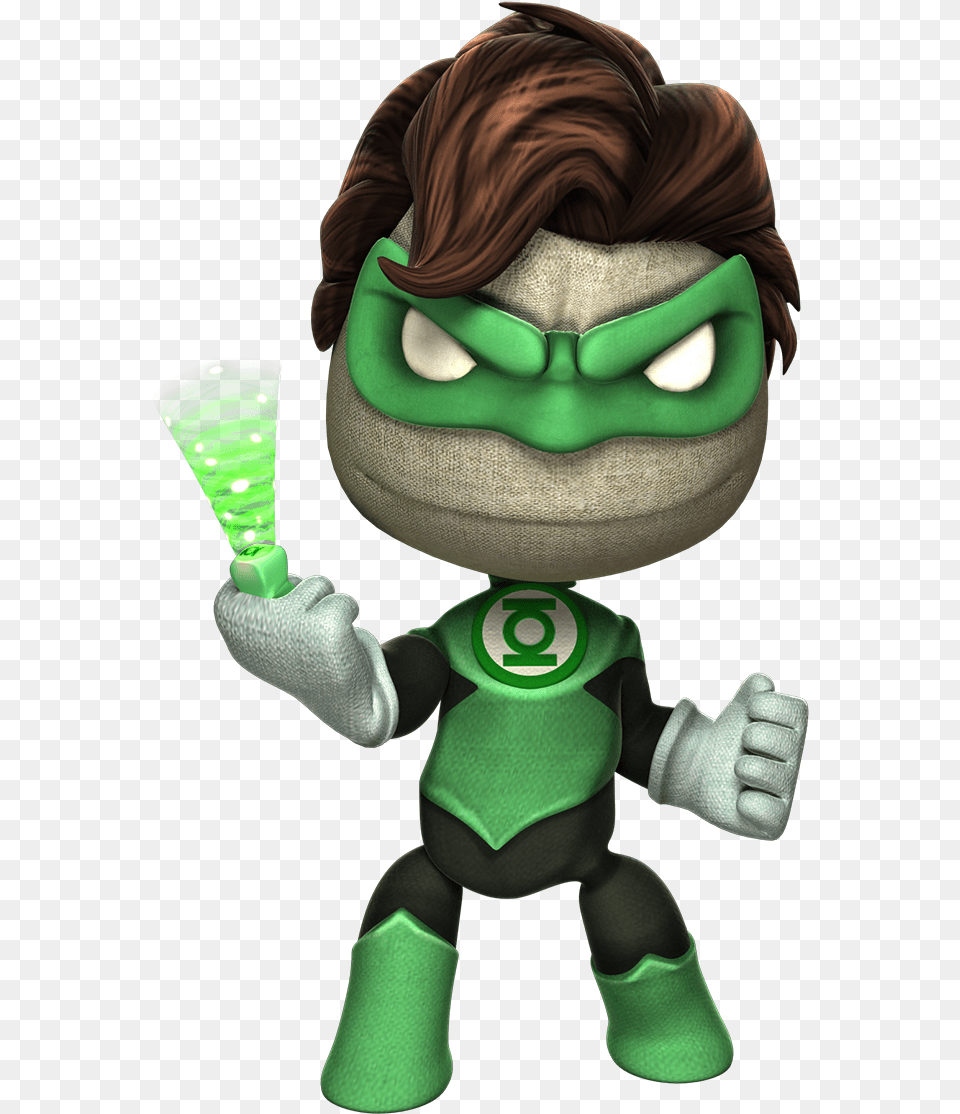 Green Lantern Little Big Planet Dc Heroes, Baby, Person Free Transparent Png