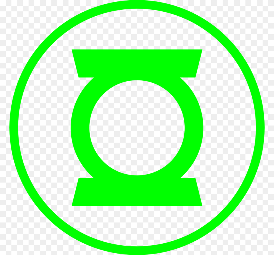 Green Lantern Logo, Symbol, Number, Text, Disk Free Png Download
