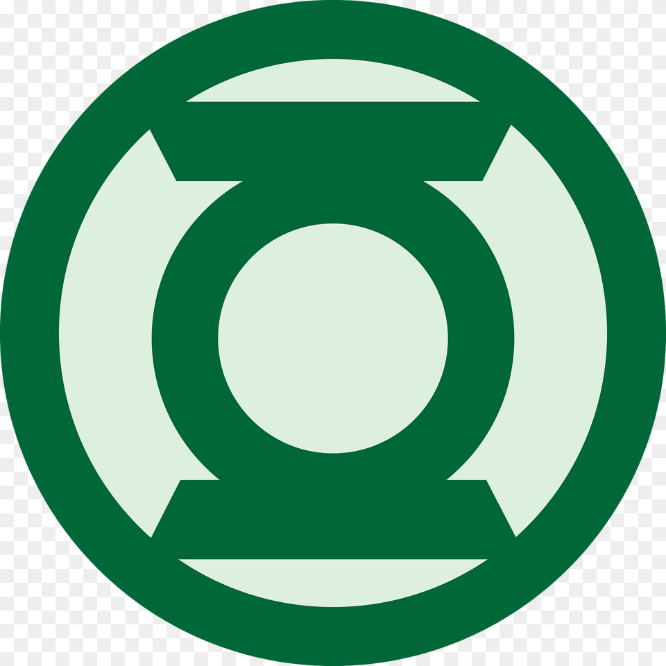 Green Lantern Logo, Symbol, Number, Text, Disk Free Png Download