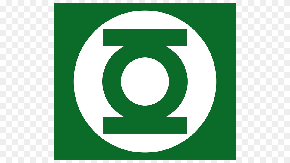 Green Lantern Logo Square, Number, Symbol, Text Free Transparent Png