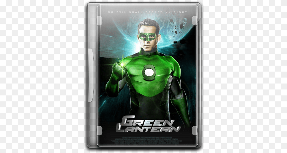 Green Lantern Movie Movies 4 Free Icon Of English Icons Nathan Fillion Green Lantern, Adult, Male, Man, Person Png Image