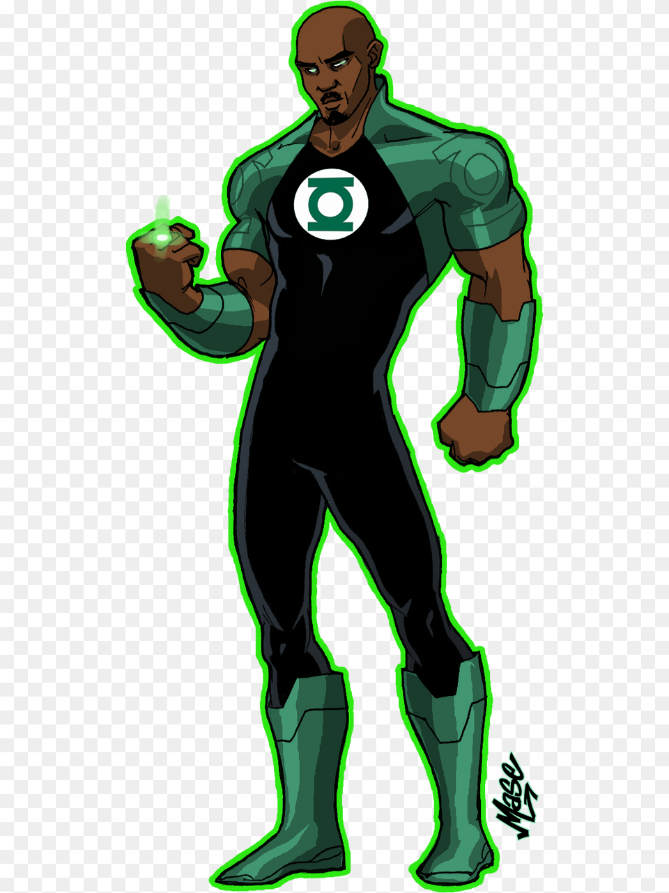 Green Lantern Redesign, Adult, Male, Man, Person Free Transparent Png