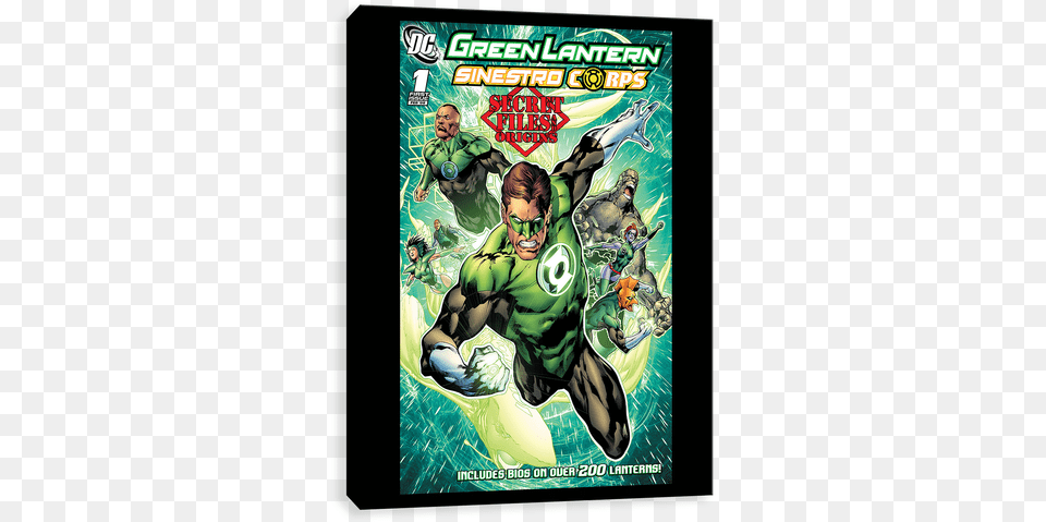 Green Lantern Sinestro Corps Green Lantern Sinestro Corps Secret Files, Book, Comics, Publication, Computer Hardware Free Png