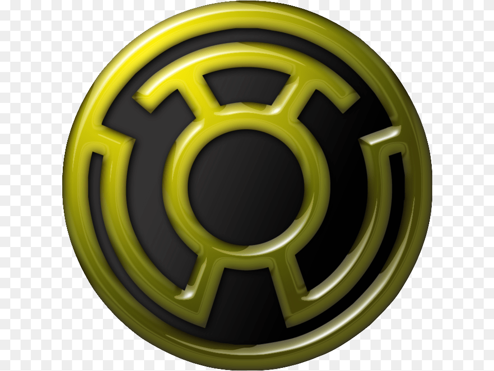 Green Lantern Symbol Yellow Lantern Corp Yellow Sinestro Corps Logo Free Transparent Png