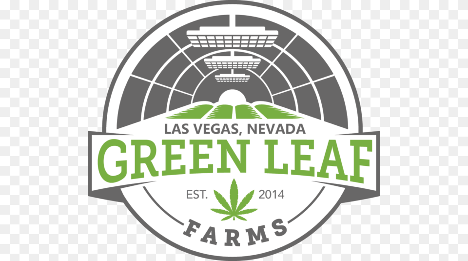 Green Leaf Farms Las Vegas Nevada Greenleaf Farms Las Vegas, Logo, Disk Free Png Download