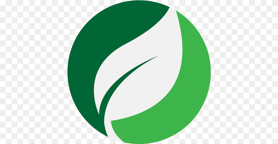 Green Leaf Logo Circle Leaf Icon, Ball, Sport, Tennis, Tennis Ball Free Png
