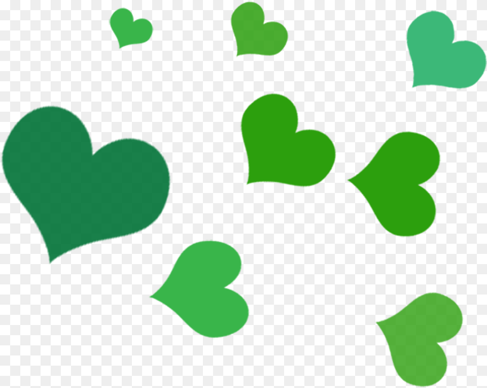Green Leaves Clipart Leaf Shape Love Hearts Green, Heart, Baby, Person Free Transparent Png