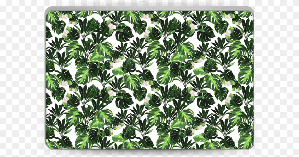 Green Leaves Skin Laptop Computer Keyboard, Art, Plant, Pattern, Leaf Free Png