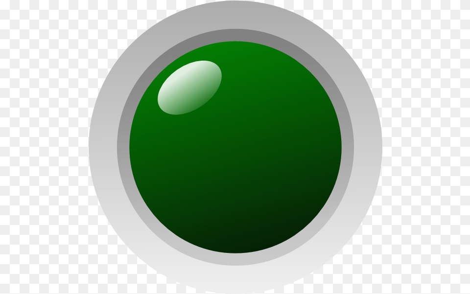 Green Led Off Clip Art Circle, Sphere Png