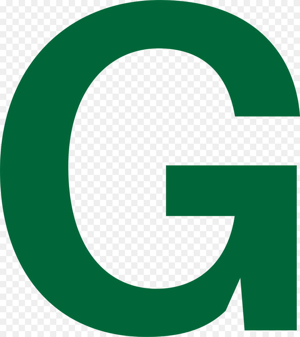 Green Letter G Icons, Symbol, Text, Number, Logo Free Transparent Png