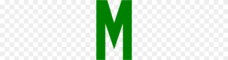 Green Letter M Icon Free Png