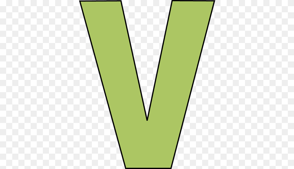 Green Letter V Clip Art, Logo Free Transparent Png