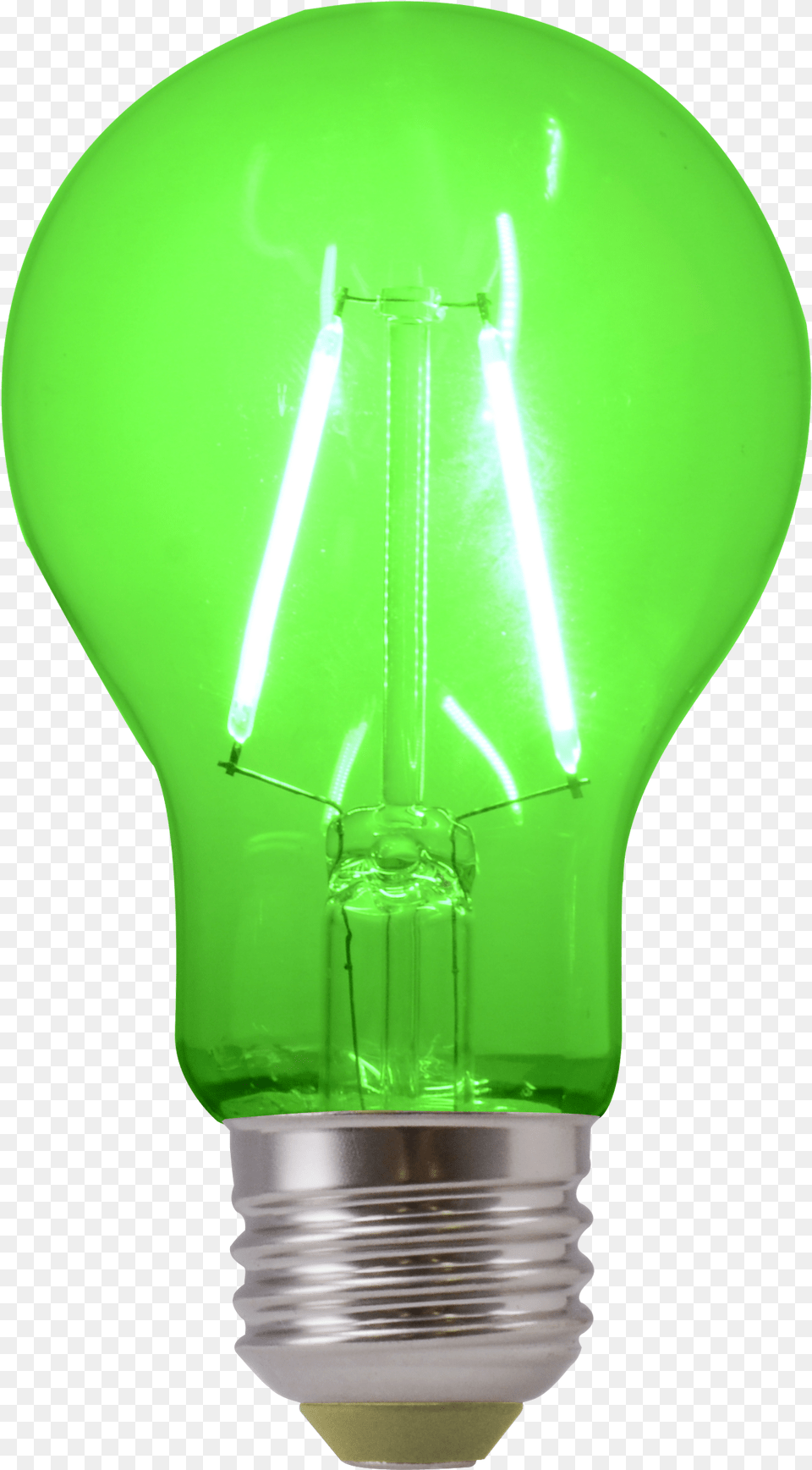 Green Light Bulb, Lightbulb Free Png