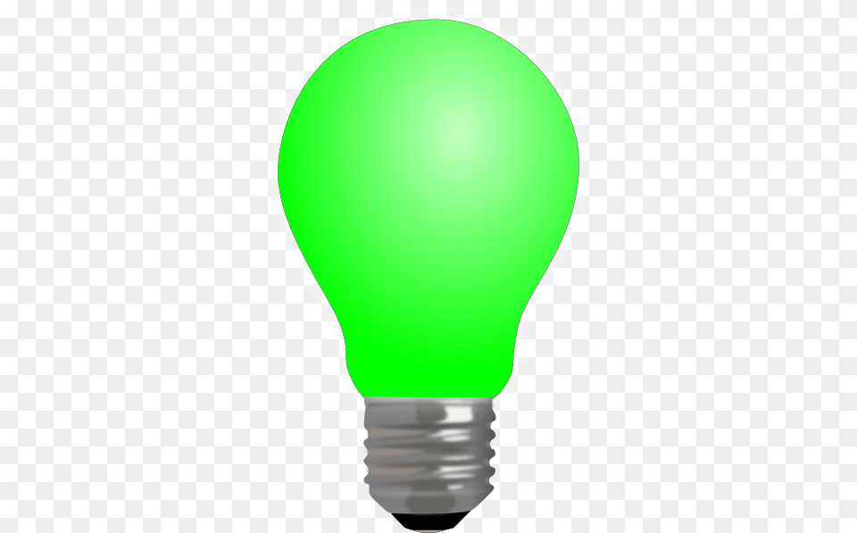 Green Light Bulb Clipart Clip Art Images, Lightbulb Png Image