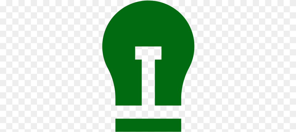 Green Light Bulb Icon Icon Free Png Download