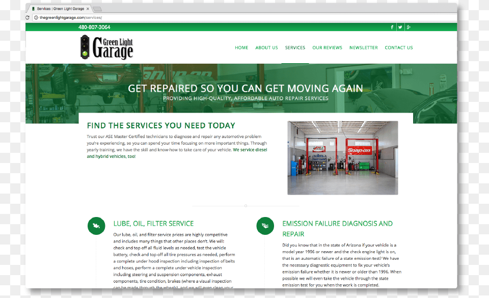 Green Light Garage Web Page, File, Webpage, Gas Pump, Machine Free Transparent Png