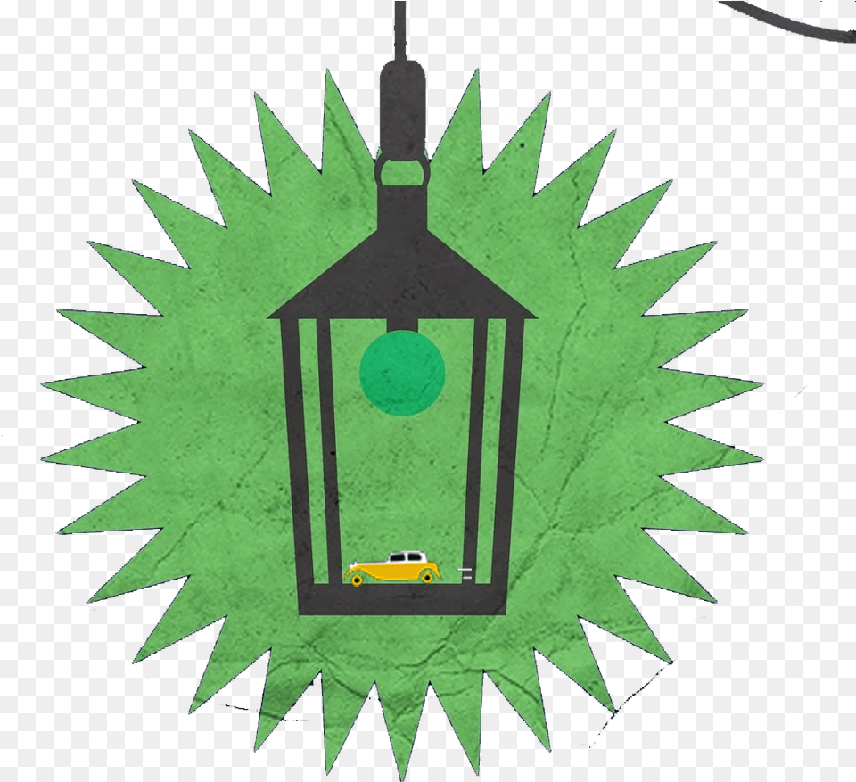 Green Light Gatsby Uttaranchal Ayurvedic College Logo, Lamp, Lantern, Car, Transportation Free Transparent Png