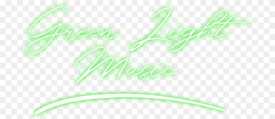 Green Light Music Calligraphy, Neon, Text, Smoke Pipe Png