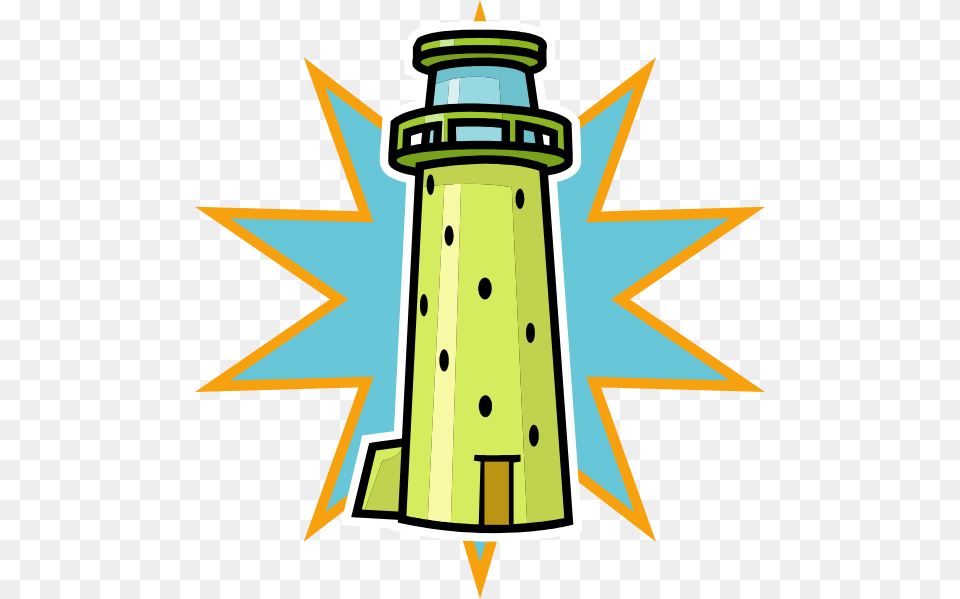 Green Lighthouse Clip Arts For Web, Architecture, Beacon, Building, Tower Free Png Download