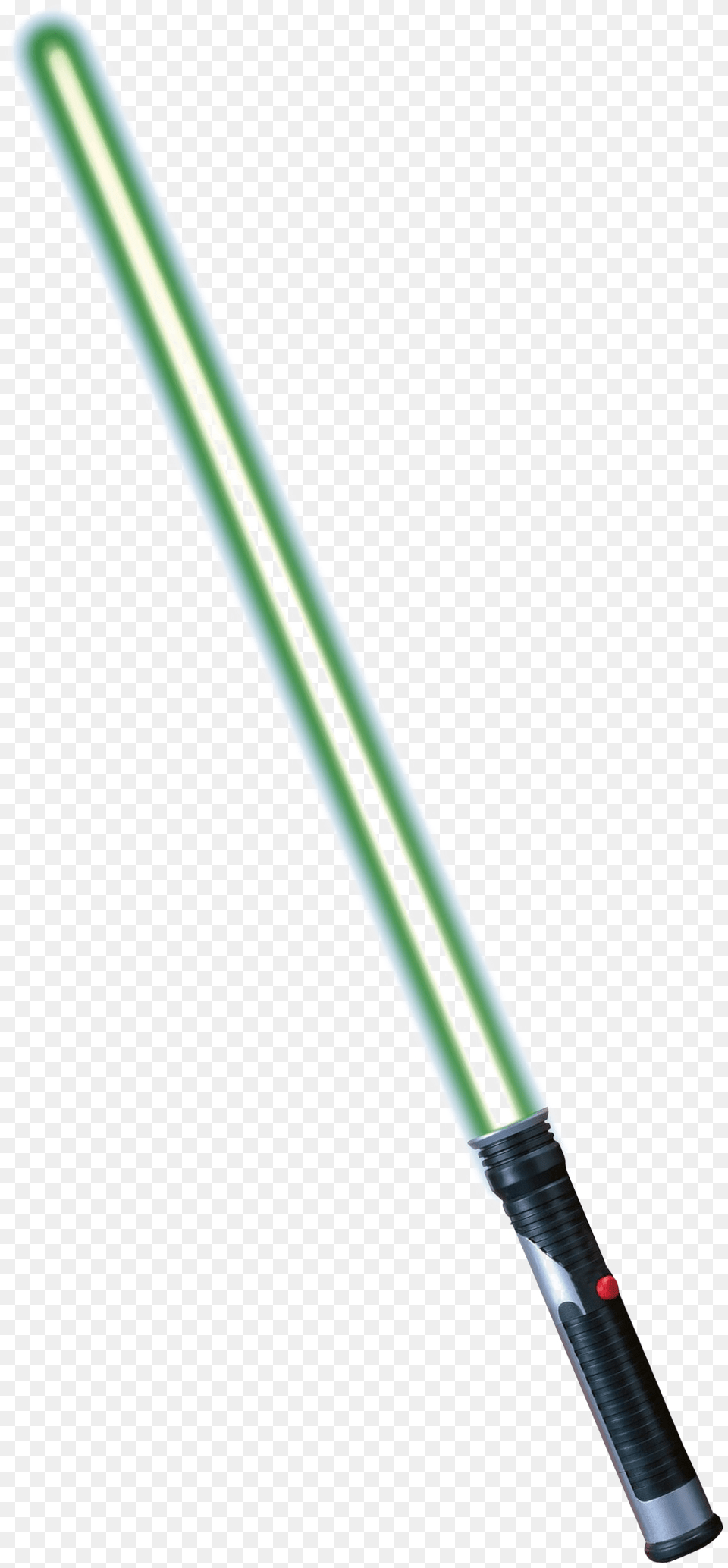 Green Lightsaber Photo New Qui Gon Jinn Lightsaber Accessory, Sword, Weapon, Baton, Stick Free Transparent Png