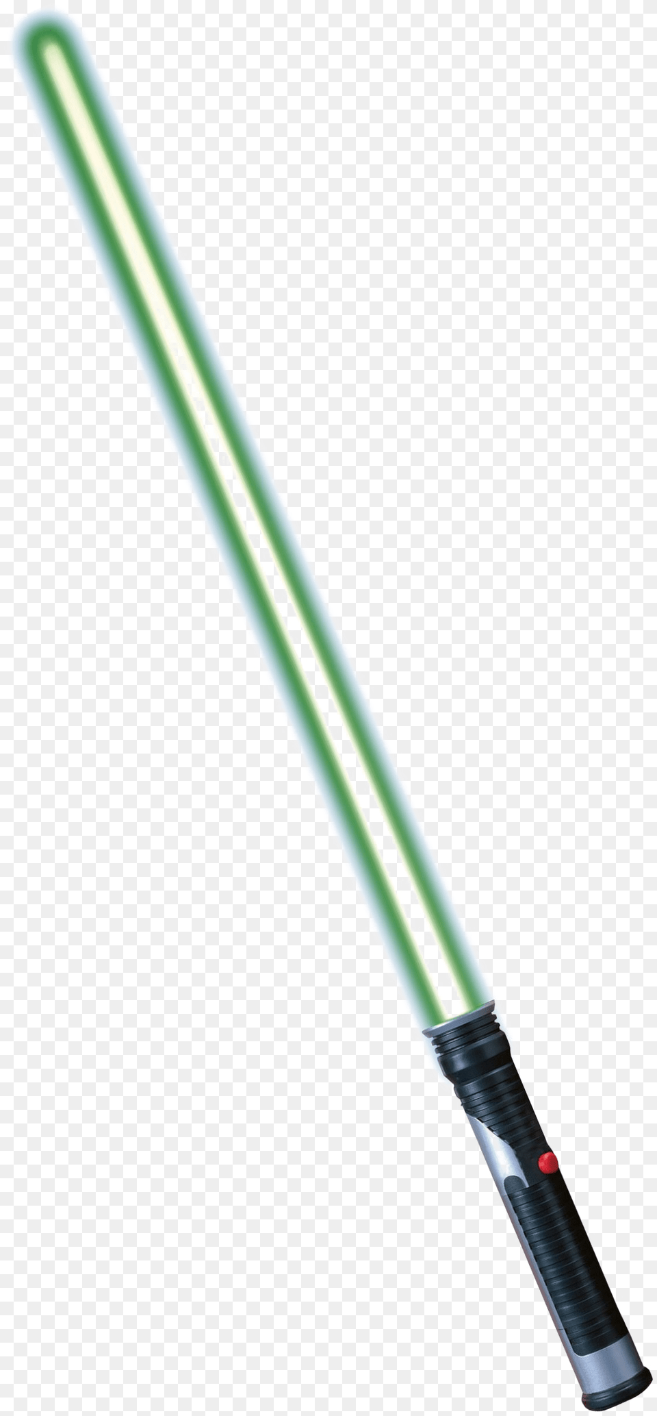 Green Lightsaber Photo Plastic Lightsabers, Sword, Weapon, Baton, Stick Png Image