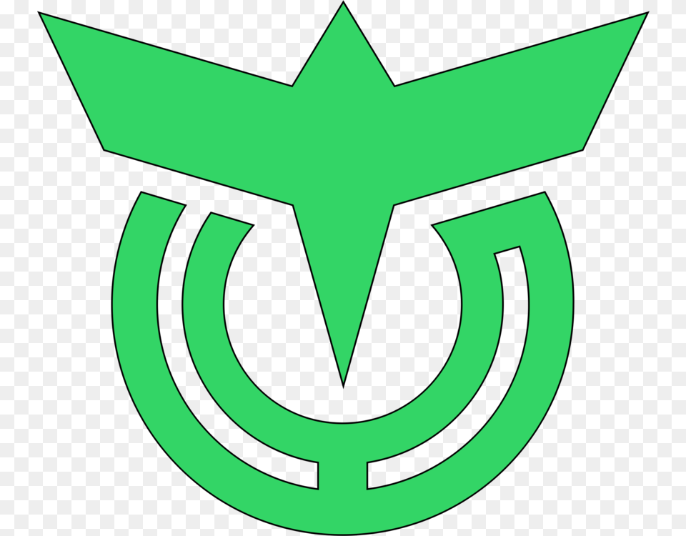 Green Line Angle Leaf Logo, Symbol, Emblem Free Png