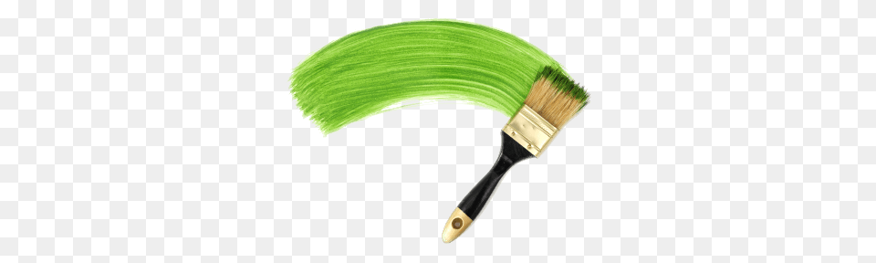 Green Line Paint Brush, Device, Tool Free Transparent Png