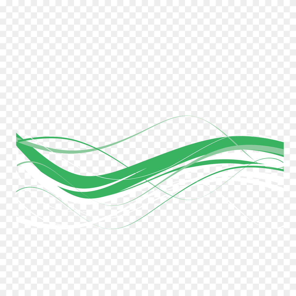 Green Line Ribbon Green And White Ribbon, Art, Graphics, Floral Design, Pattern Free Png Download