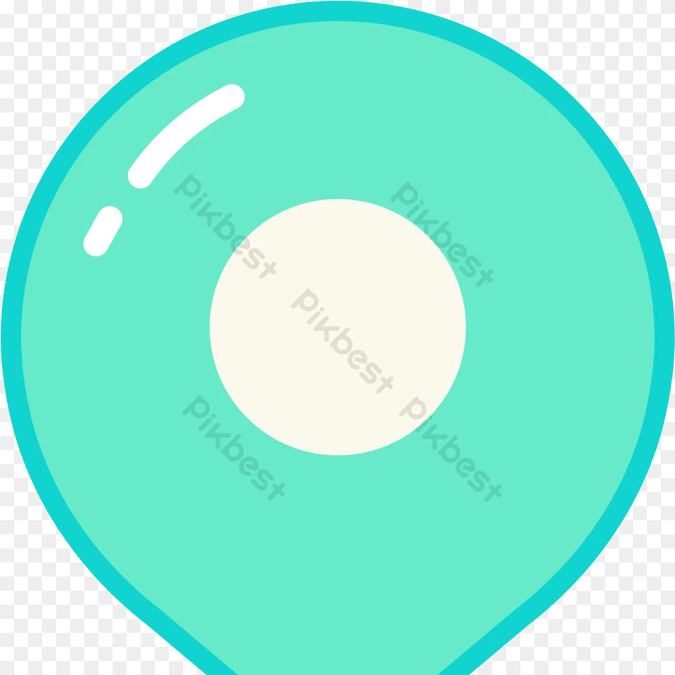 Green Location Icon Of Matting Ai Pikbest Dot, Disk, Balloon Free Transparent Png