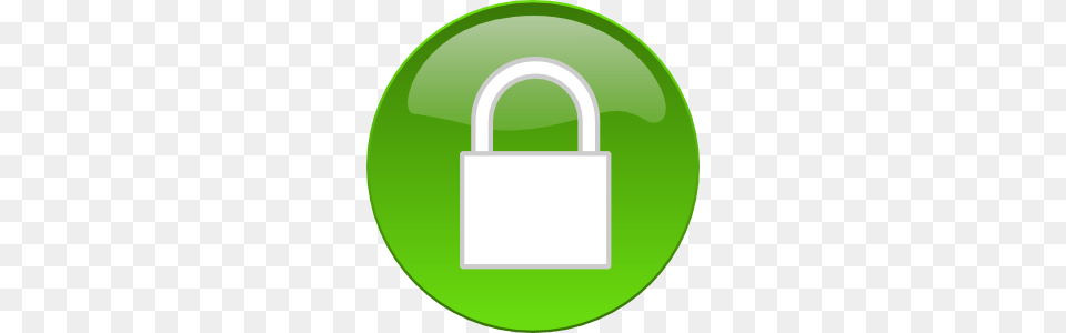Green Lock Cliparts, Disk Free Transparent Png