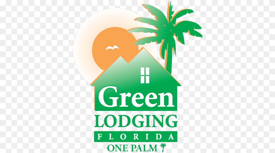 Green Lodging Logo Green Lodging Florida Logo, Advertisement, Poster, Plant, Tree Png Image