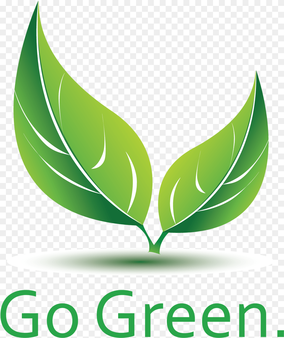 Green Logos Go Green, Plant, Herbal, Herbs, Leaf Free Transparent Png