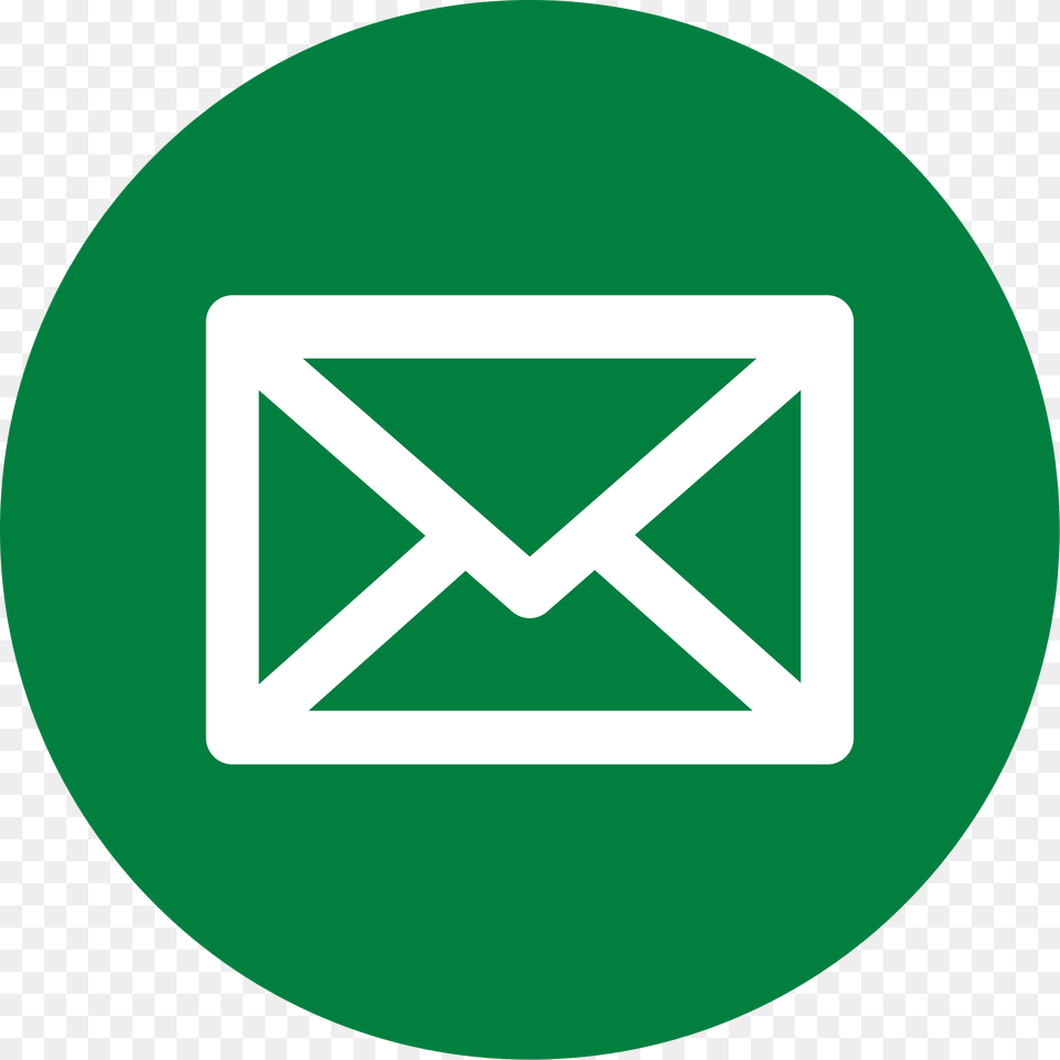 Green Mail Icon Icons, Envelope, Disk Png Image